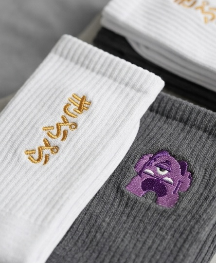 南部囡仔 SOUTH KIDDO 刺繡休閒襪 6